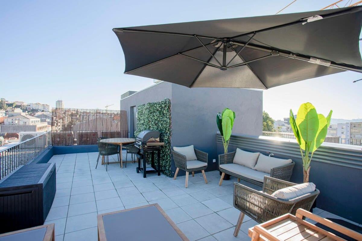 Liiiving In Porto-Modern & Glam Rooftop Apartment Exterior foto